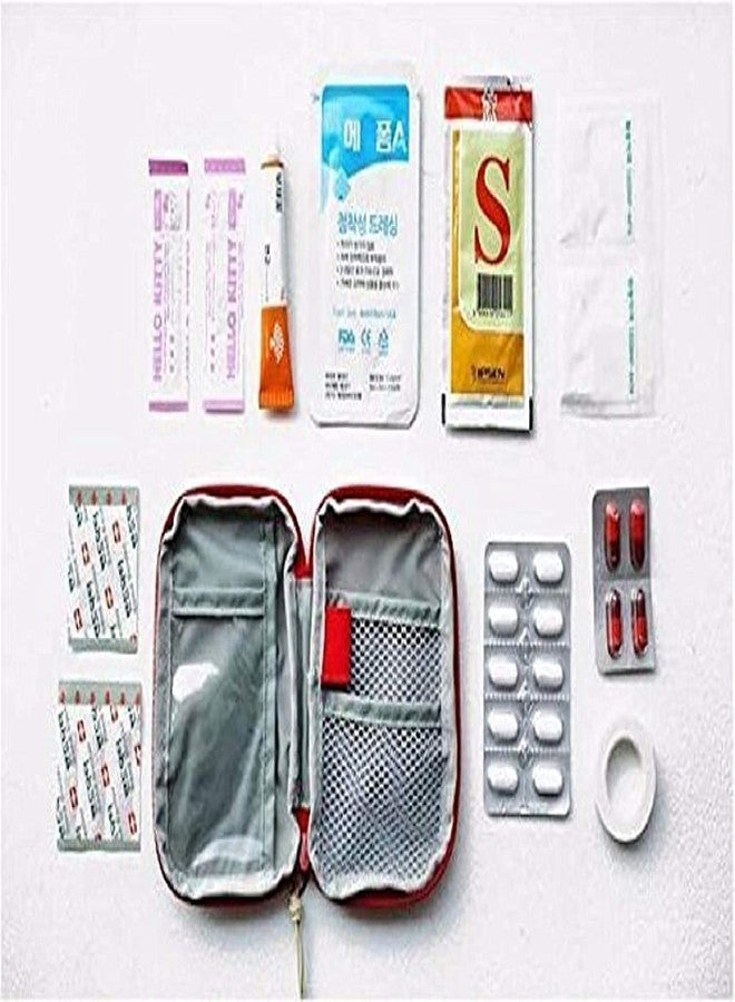 CELLEBII® Mini First Aid Kit Travel Pouch Medicine Storage Bag | Outdoor Medical Bag Emergency Survival First Aid Kit - Image 5